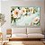 Quadro Decorativo Canvas Floral Ramo de Flores Brancas Horizontal - Imagem 2