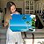 Quadro Decorativo Canvas Paisagem Litoral Oceano Praia com Coqueiros Horizontal - Imagem 6