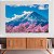 Quadro Decorativo Canvas Paisagem Monte Fuji com Árvores de Flor de Cerejeira Horizontal - Imagem 2