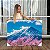 Quadro Decorativo Canvas Paisagem Monte Fuji com Árvores de Flor de Cerejeira Horizontal - Imagem 1