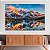 Quadro Decorativo Canvas Paisagem Montanhas ao Por do Sol e Reflexo no Lago - Imagem 5