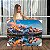 Quadro Decorativo Canvas Paisagem Montanhas ao Por do Sol e Reflexo no Lago - Imagem 1