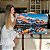 Quadro Decorativo Canvas Paisagem Montanhas ao Por do Sol e Reflexo no Lago - Imagem 7