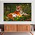 Quadro Decorativo Canvas Animais Tigre Deitado na Selva Horizontal - Imagem 4