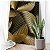 Quadro Decorativo Canvas Abstrato Padrão Espirais Dourados Vertical - Imagem 1