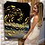 Quadro Decorativo Flutuante Abstrato Estilo Nórdico com Peixes Dourados em Círculo Vertical - Imagem 6