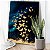 Quadro Decorativo Canvas Abstrato Estilo Nórdico com Borboletas Douradas em Círculo Vertical - Imagem 4
