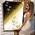 Quadro Decorativo Canvas Abstrato Com Borboletas Douradas e Fundo Preto e Branco Vertical - Imagem 6