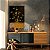 Quadro Decorativo Canvas Abstrato Estilo Nórdico Borboletas Douradas e Fundo Preto Vertical - Imagem 3