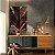 Quadro Decorativo Canvas Abstrato Padrão Dourado com Gotas D'água Vertical - Imagem 4