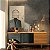 Quadro Decorativo Canvas Surrealismo Homem com Gaiola na Cabeça Liberdade Vertical - Imagem 3