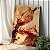 Quadro Decorativo Canvas Pintura Abstrata Tons Terrosos Vertical - Imagem 1