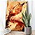 Quadro Decorativo Canvas Pintura Abstrata Tons Terrosos Vertical - Imagem 2
