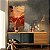 Quadro Decorativo Canvas Pintura Abstrata Tons Terrosos Vertical - Imagem 3