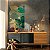 Quadro Decorativo Canvas Pintura Abstrata Cores Frias Vertical - Imagem 3