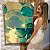 Quadro Decorativo Canvas Pintura Abstrata Cores Frias Vertical - Imagem 5