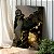 Quadro Decorativo Canvas Pintura Abstrata Tons Terrosos Fortes Vertical - Imagem 2