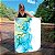 Quadro Decorativo Canvas Pintura Abstrata Cores Frias Suaves Vertical - Imagem 6