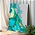 Quadro Decorativo Canvas Pintura Abstrata Cores Frias Suaves Vertical - Imagem 2