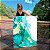 Quadro Decorativo Canvas Pintura Abstrata Cores Frias Suaves Vertical - Imagem 6