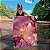 Quadro Decorativo Canvas Pintura Abstrata Tons de Roxo com Pontos Luminosos Vertical - Imagem 6