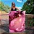 Quadro Decorativo Canvas Pintura Abstrata Tons de Roxo com Pontos Luminosos Vertical - Imagem 6