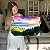 Quadro Decorativo Canvas Paisagem Colorida Campo Horizonte Céu Várias Cores Horizontal - Imagem 6