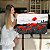 Quadro Decorativo Canvas Flores Vermelhas em Paisagem Preta e Branca Horizontal - Imagem 7