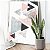 Quadro Decorativo Canvas Abstrato Formas Geométricas Triângulos Vertical - Imagem 2