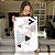 Quadro Decorativo Canvas Abstrato Formas Geométricas Triângulos Vertical - Imagem 4