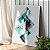 Quadro Decorativo Canvas Abstrato Formas Geométricas Triângulos e Losangos Vertical - Imagem 2