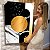 Quadro Decorativo Canvas Formas Abstratas Preto Branco e Dourado Vertical - Imagem 5