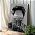 Quadro Decorativo Canvas Retrato de Mulher sem Rosto Preto e Branco Vertical - Imagem 3