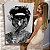 Quadro Decorativo Canvas Retrato de Mulher sem Rosto Preto e Branco Vertical - Imagem 6