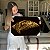Quadro Decorativo Canvas Asa Esquerda de Pássaro Dourado Golden Fundo Preto Horizontal - Imagem 6