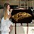 Quadro Decorativo Canvas Asa Esquerda de Pássaro Dourado Golden Fundo Preto Horizontal - Imagem 7