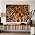 Quadro Decorativo Canvas Asbtrato Moderno de Folhas Douradas Elegantes Horizontal - Imagem 5