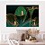 Quadro Decorativo Canvas Composição Abstrata de Flores Copo de Leite Verdes Horizontal - Imagem 5