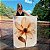 Quadro Decorativo Canvas Flor Laranja Pétalas Finas Vertical - Imagem 2