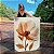 Quadro Decorativo Canvas Flor em Tons Terrosos Pétalas Finas Vertical - Imagem 6
