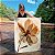 Quadro Decorativo Canvas Flor em Tons Terrosos Pétalas Finas Vertical - Imagem 6
