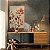 Quadro Decorativo Canvas Ramos Folhas em Tons Terrosos Vertical - Imagem 3