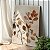 Quadro Decorativo Canvas Ramos Folhas em Tons Terrosos Vertical - Imagem 1