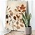 Quadro Decorativo Canvas Ramos Folhas em Tons Terrosos Vertical - Imagem 2