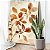 Quadro Decorativo Canvas Ramos Folhas em Tons Terrosos Vertical - Imagem 2