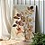 Quadro Decorativo Canvas Ramos Folhas em Tons Terrosos Vertical - Imagem 3