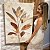 Quadro Decorativo Canvas Ramos Folhas em Tons Terrosos Vertical - Imagem 5