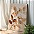 Quadro Decorativo Canvas Ramos Folhas em Tons Terrosos Vertical - Imagem 2
