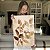 Quadro Decorativo Canvas Ramos Folhas em Tons Terrosos Vertical - Imagem 4
