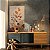 Quadro Decorativo Canvas Folhas em Tons Terrosos Vertical - Imagem 2